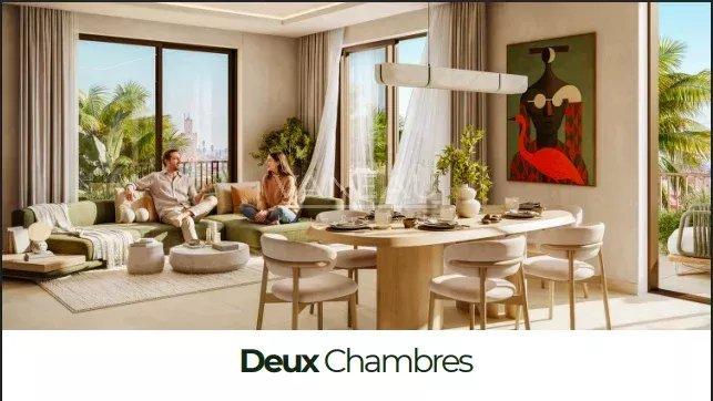 Appartement 2 chambres – Résidence avec piscine à l’Hivernage