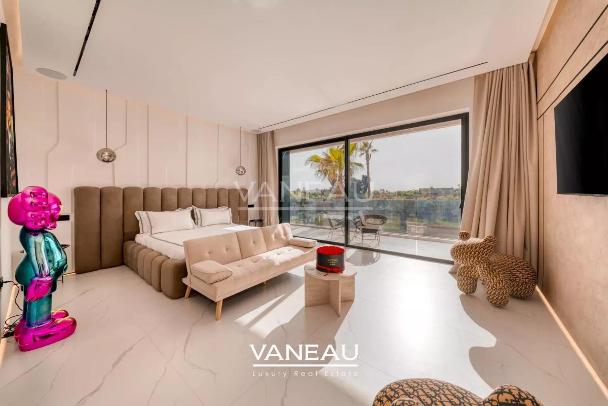 Villa de luxe à vendre à Marrakech avec AVNA – Vue panoramique sur l’Atlas