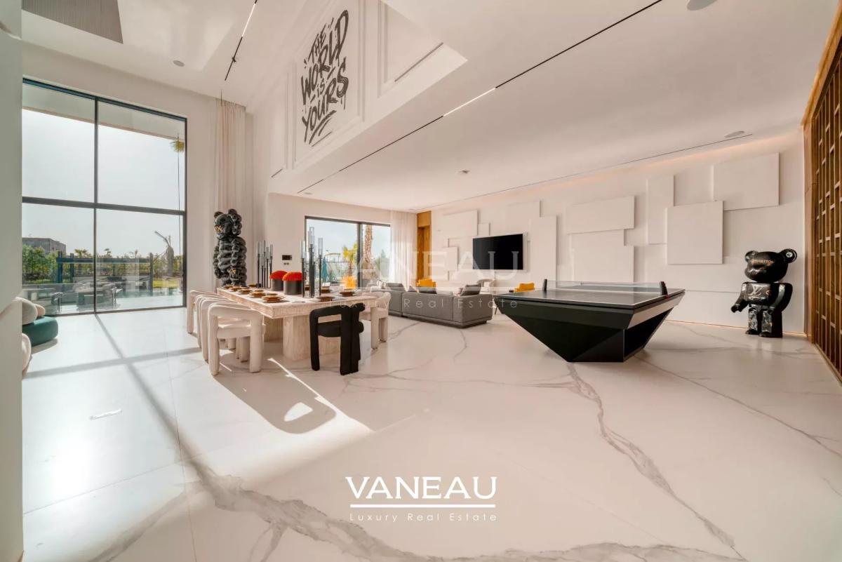 Villa de luxe à vendre à Marrakech avec AVNA – Vue panoramique sur l’Atlas