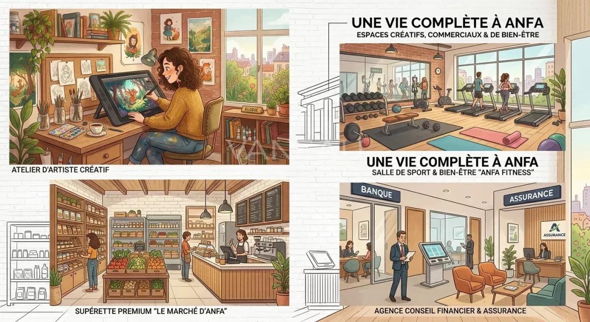 Espace commercial de 446 m² à vendre dans le centre ville de Casablanca
