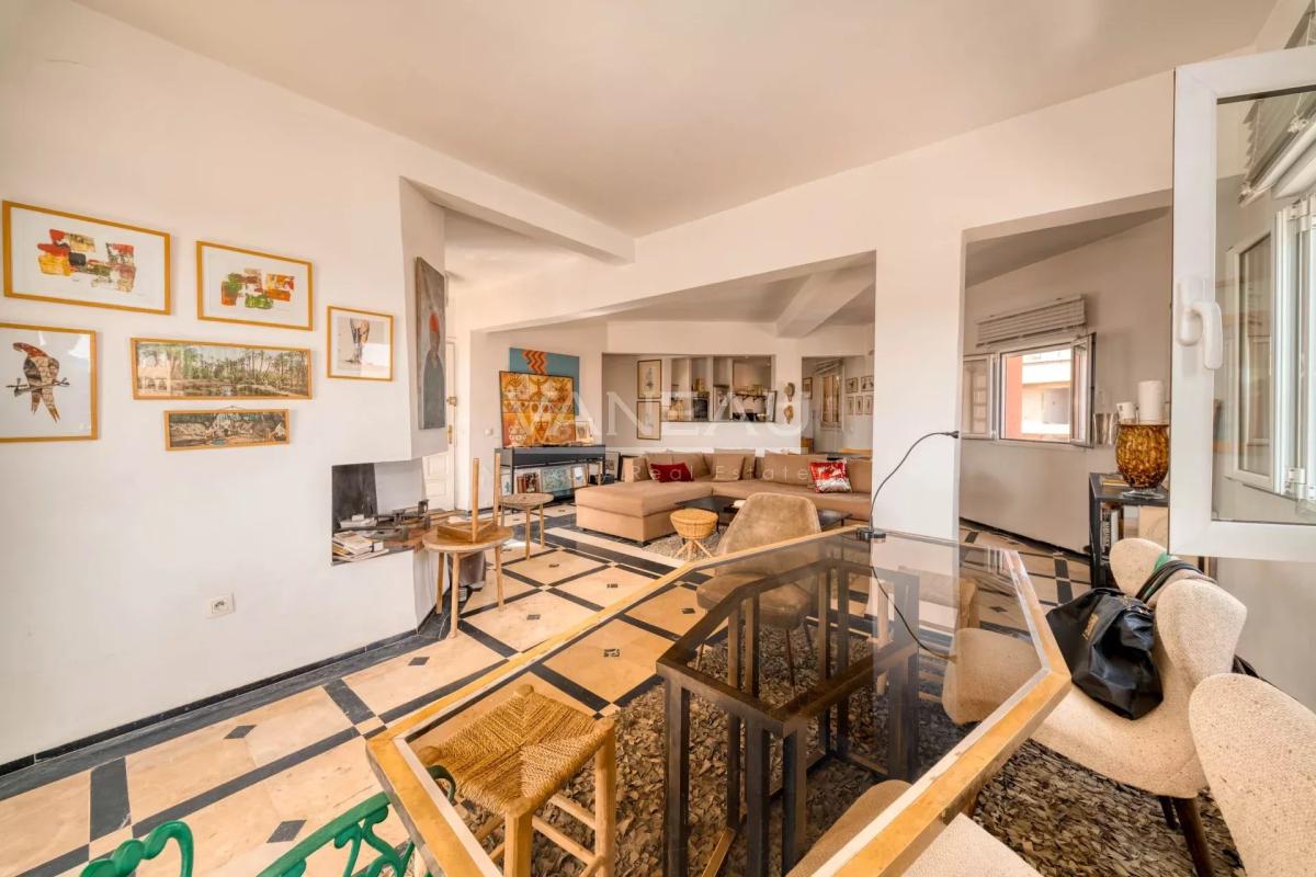 Exclusivité Hivernage/ Gueliz 3 pièces dernier étage terrasse