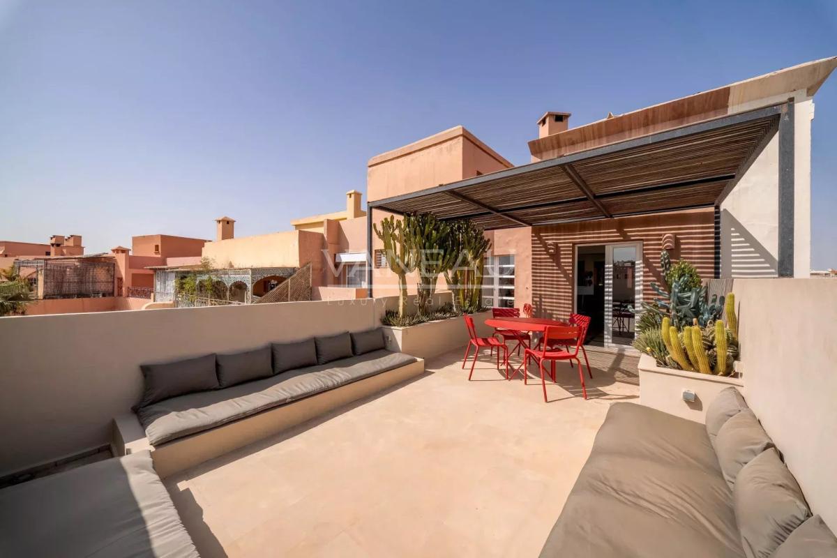 Exclusivité Hivernage/ Gueliz 3 pièces dernier étage terrasse