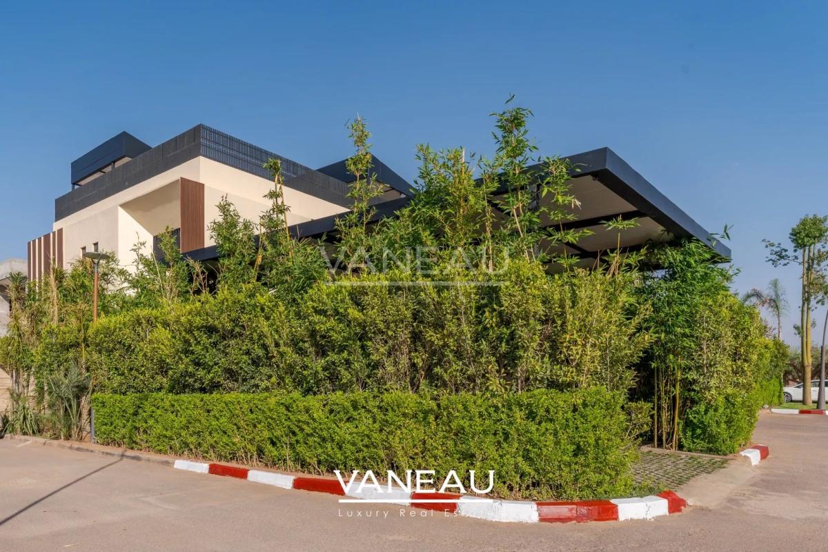 villa contemporaine à louer sur golf