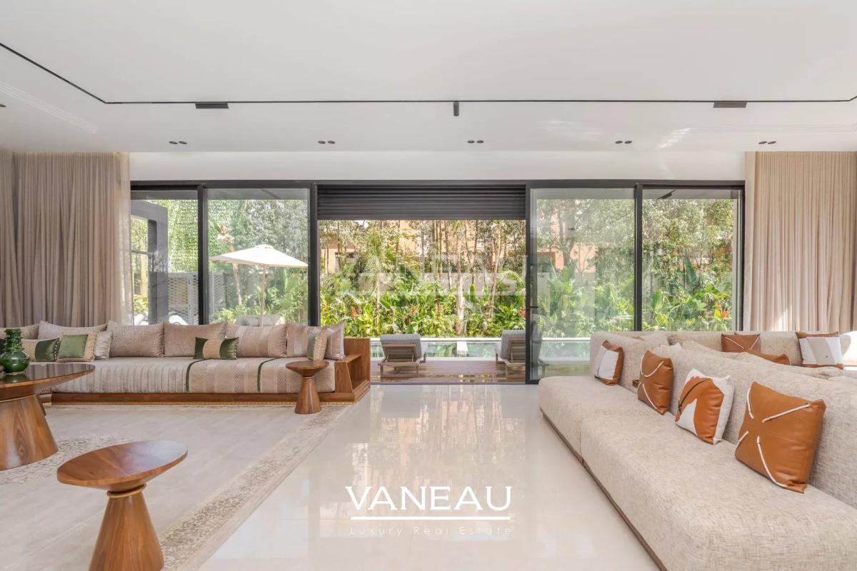 villa contemporaine à louer sur golf