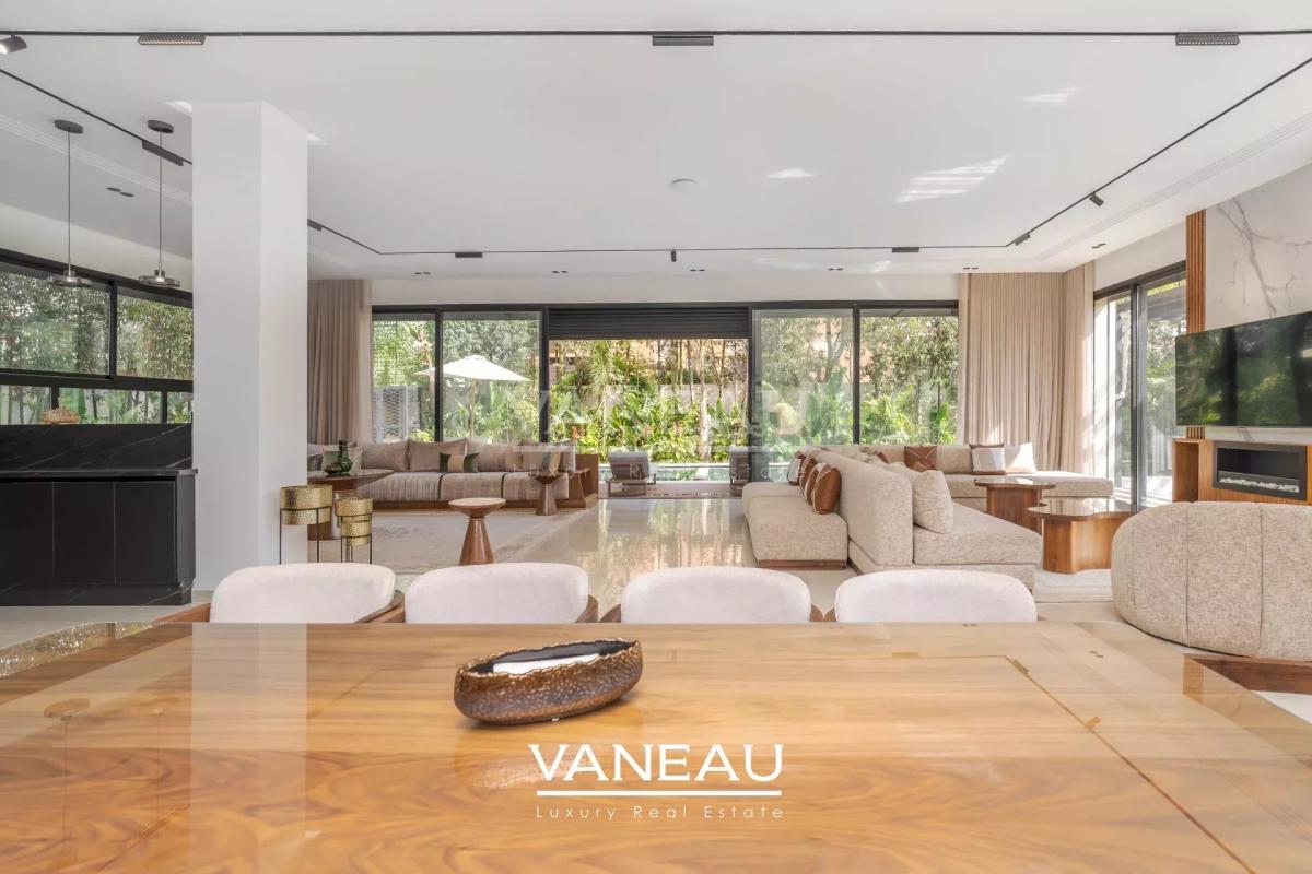 villa contemporaine à louer sur golf