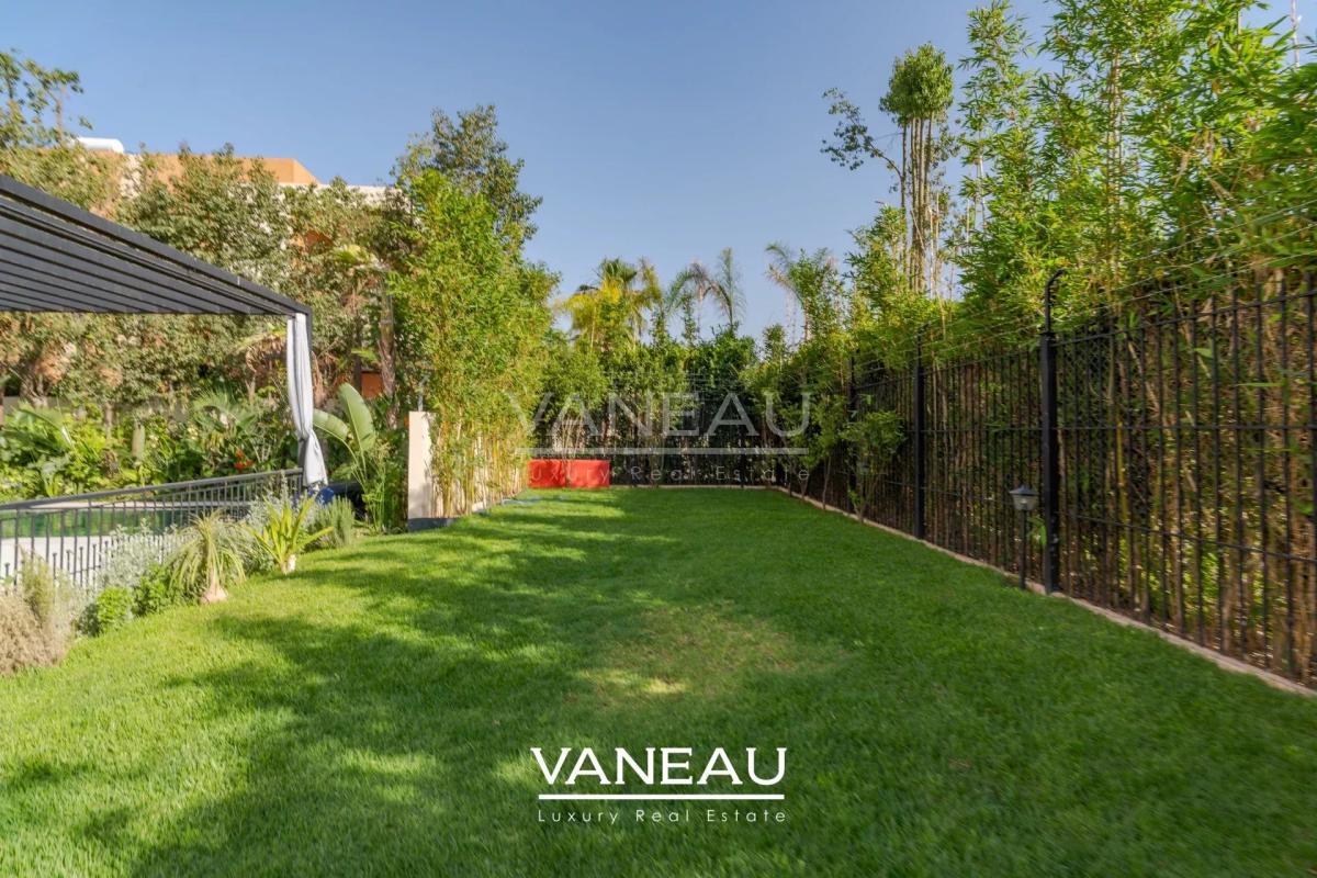 villa contemporaine à louer sur golf