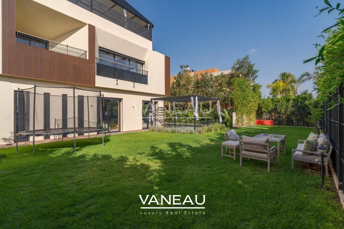 villa contemporaine à louer sur golf