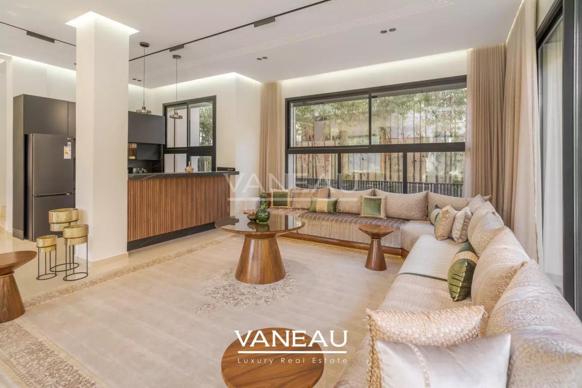 villa contemporaine à louer sur golf