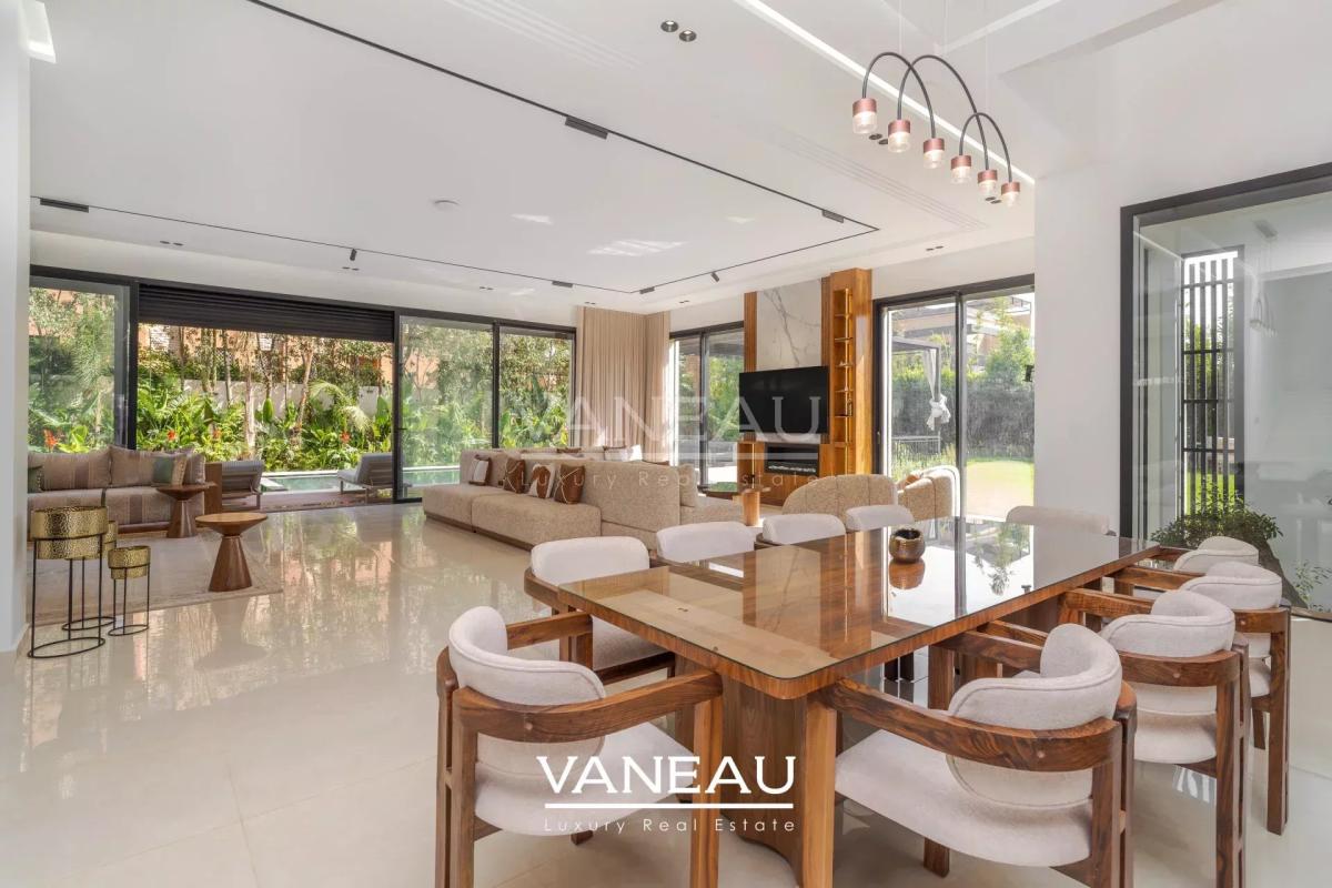 villa contemporaine à louer sur golf
