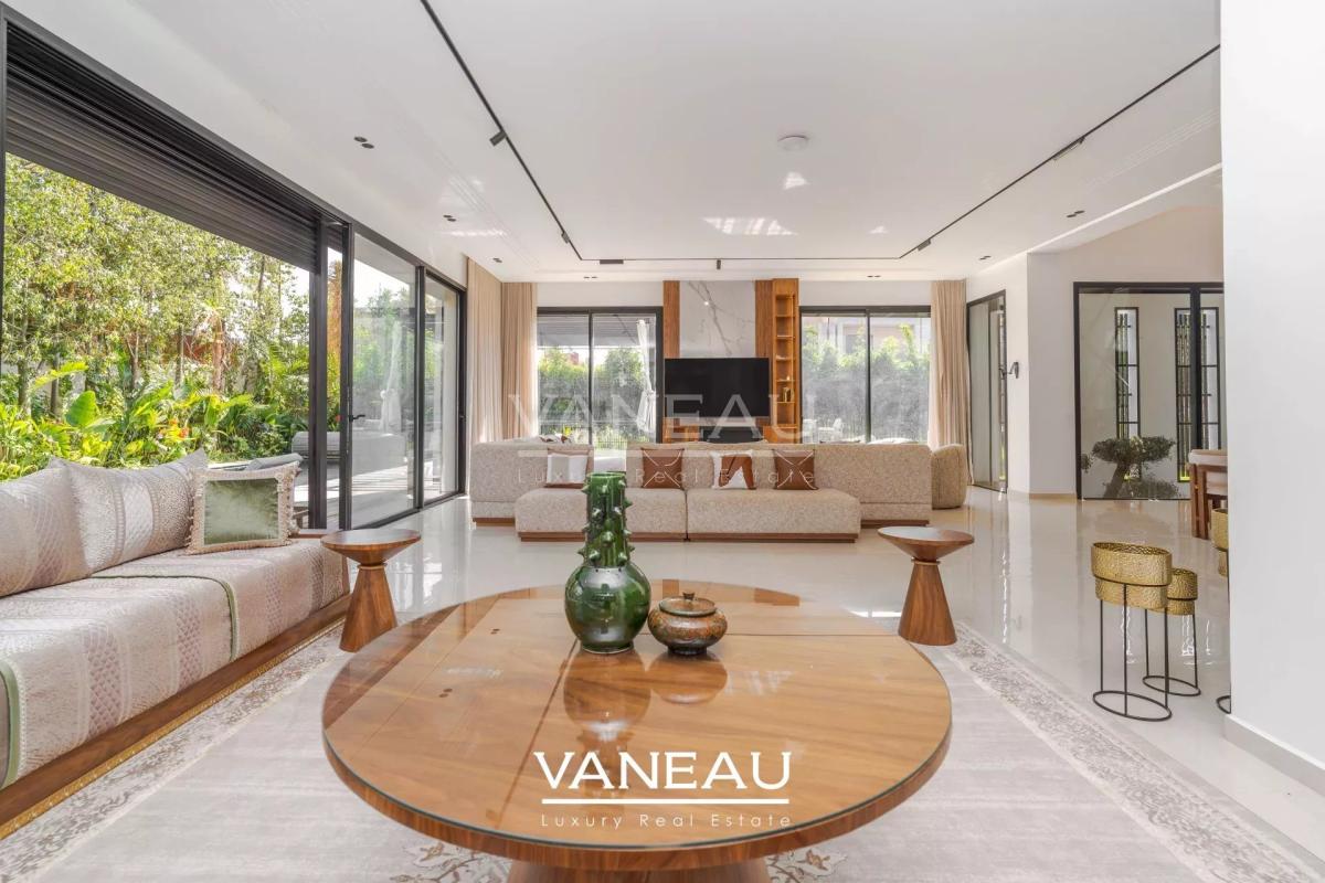 villa contemporaine à louer sur golf