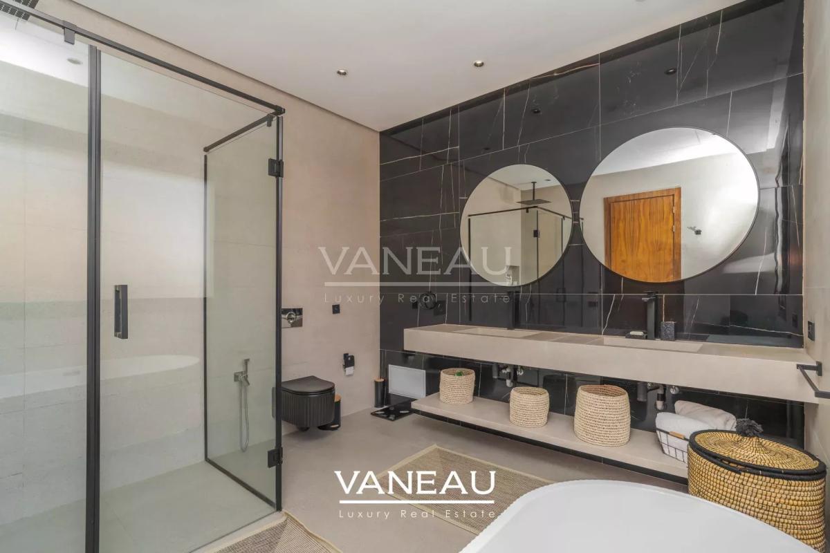 villa contemporaine à louer sur golf