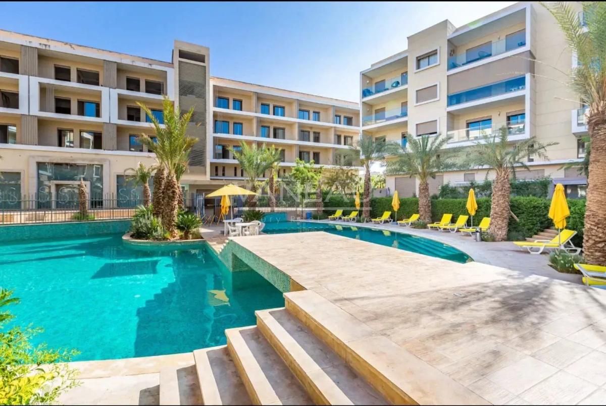 Centre Marrakech, 2 pièces avec terrasse