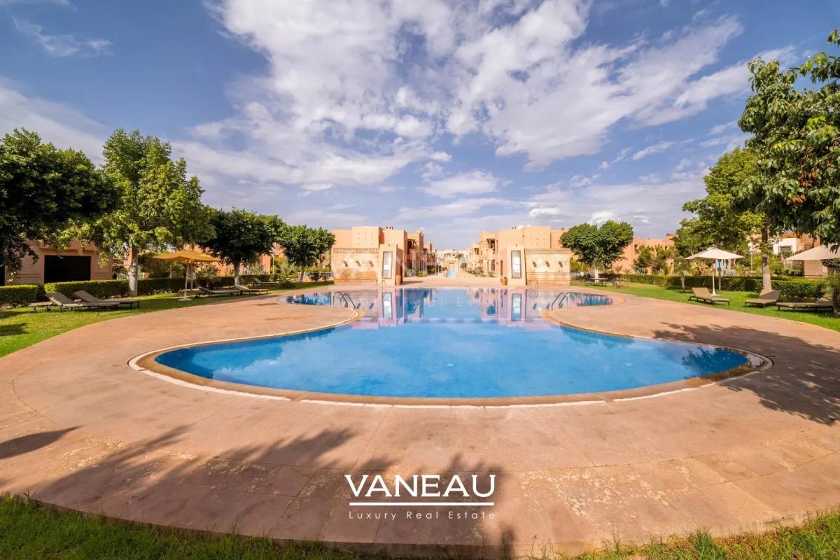Appartement meublé avec jardin et piscine – Route de l’Ourika