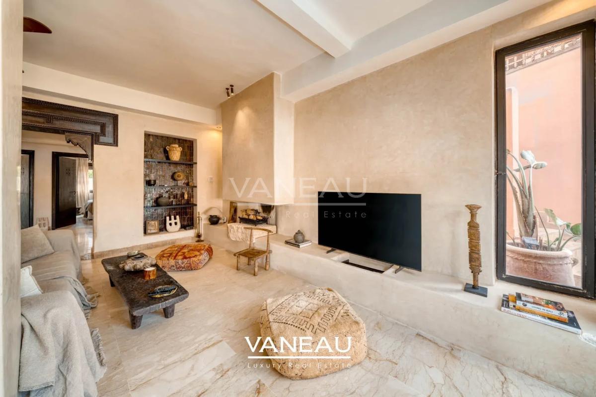 Appartement meublé avec jardin et piscine – Route de l’Ourika