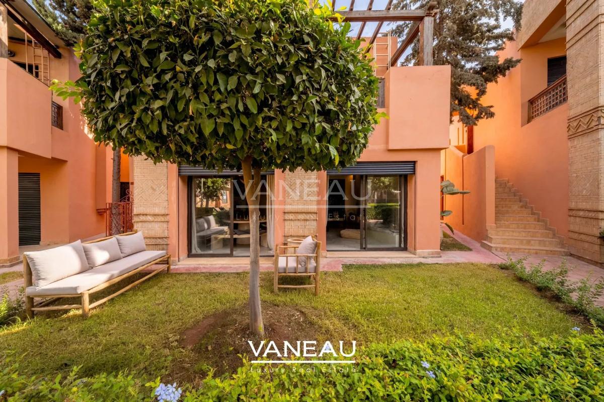 Appartement meublé avec jardin et piscine – Route de l’Ourika