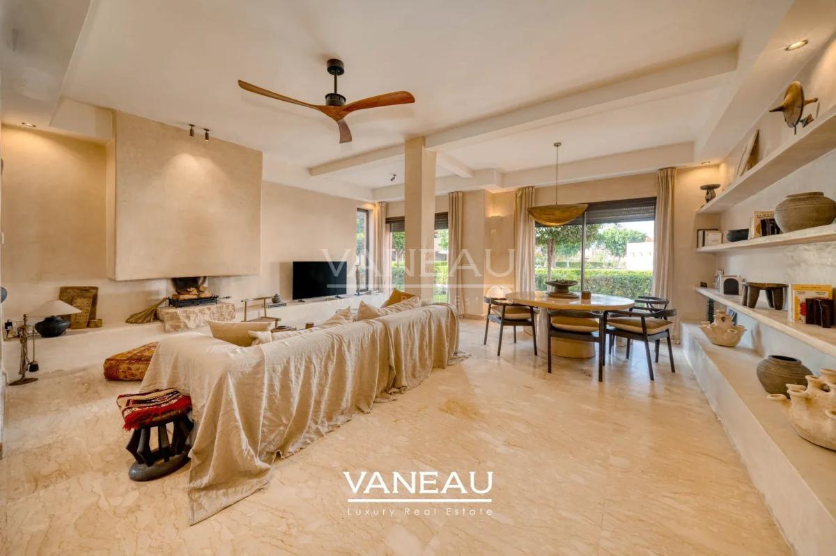 Appartement meublé avec jardin et piscine – Route de l’Ourika