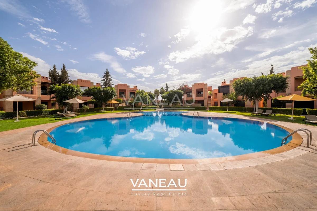 Appartement meublé avec jardin et piscine – Route de l’Ourika