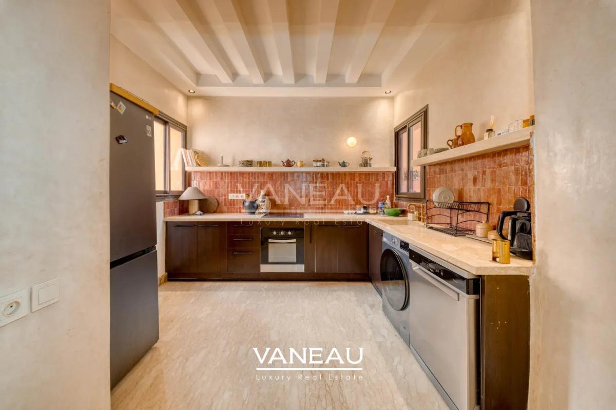 Appartement meublé avec jardin et piscine – Route de l’Ourika