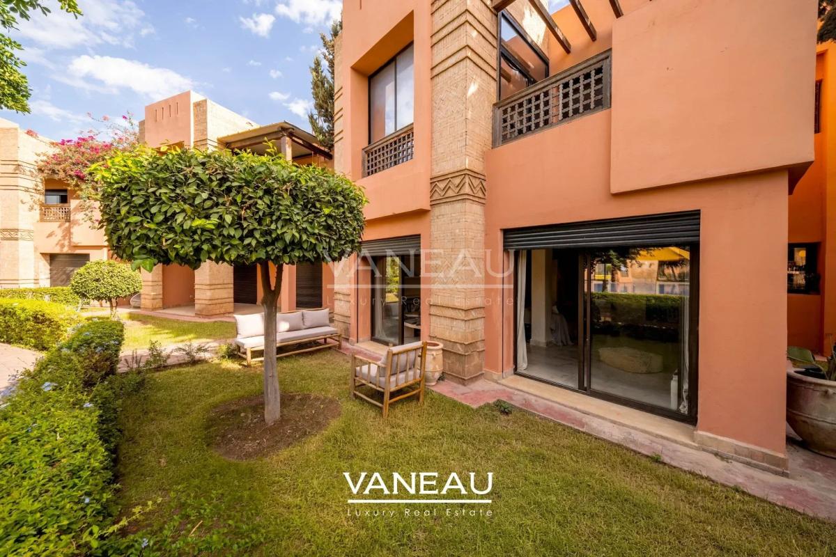 Appartement meublé avec jardin et piscine – Route de l’Ourika