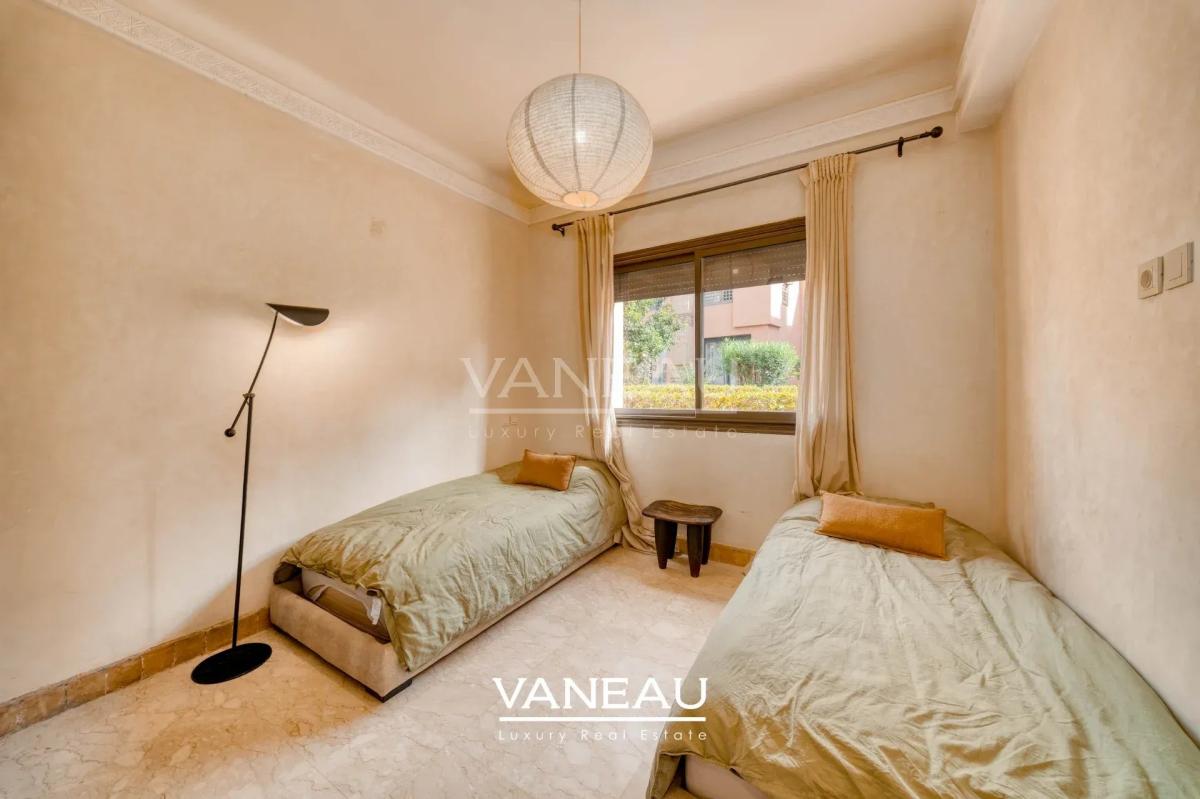 Appartement meublé avec jardin et piscine – Route de l’Ourika