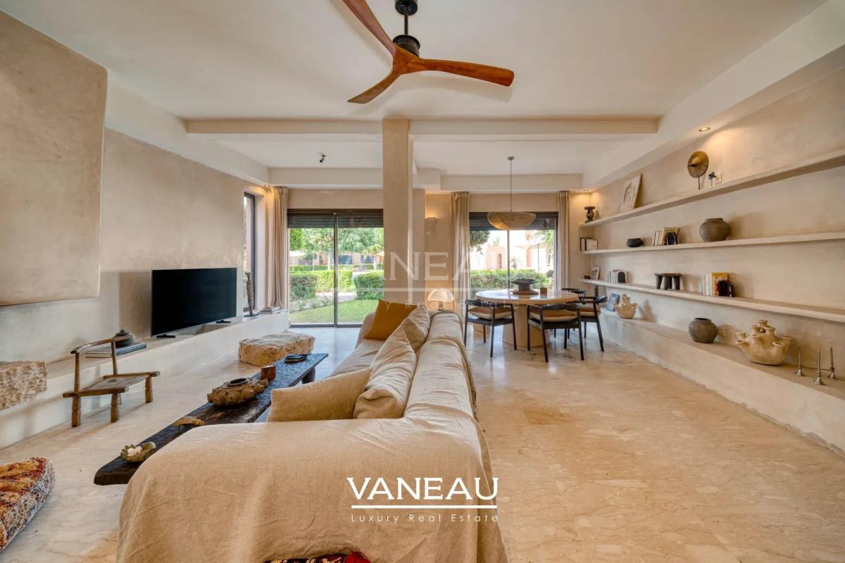 Appartement meublé avec jardin et piscine – Route de l’Ourika