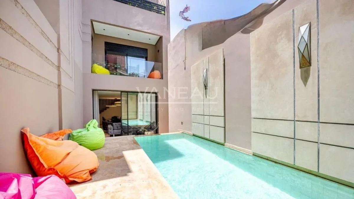 Duplex avec piscine privée – Marrakech