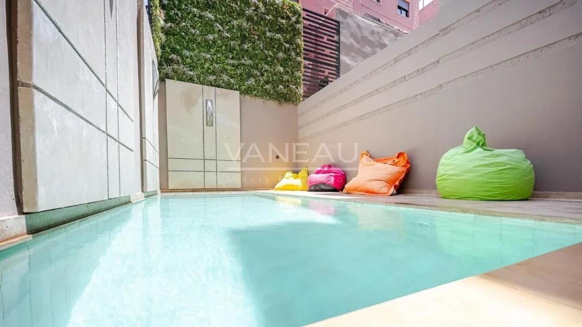 Duplex avec piscine privée – Marrakech