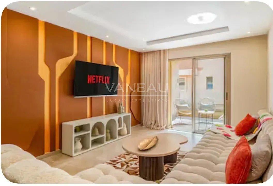 Appartement 1 chambre meublé avec balcon