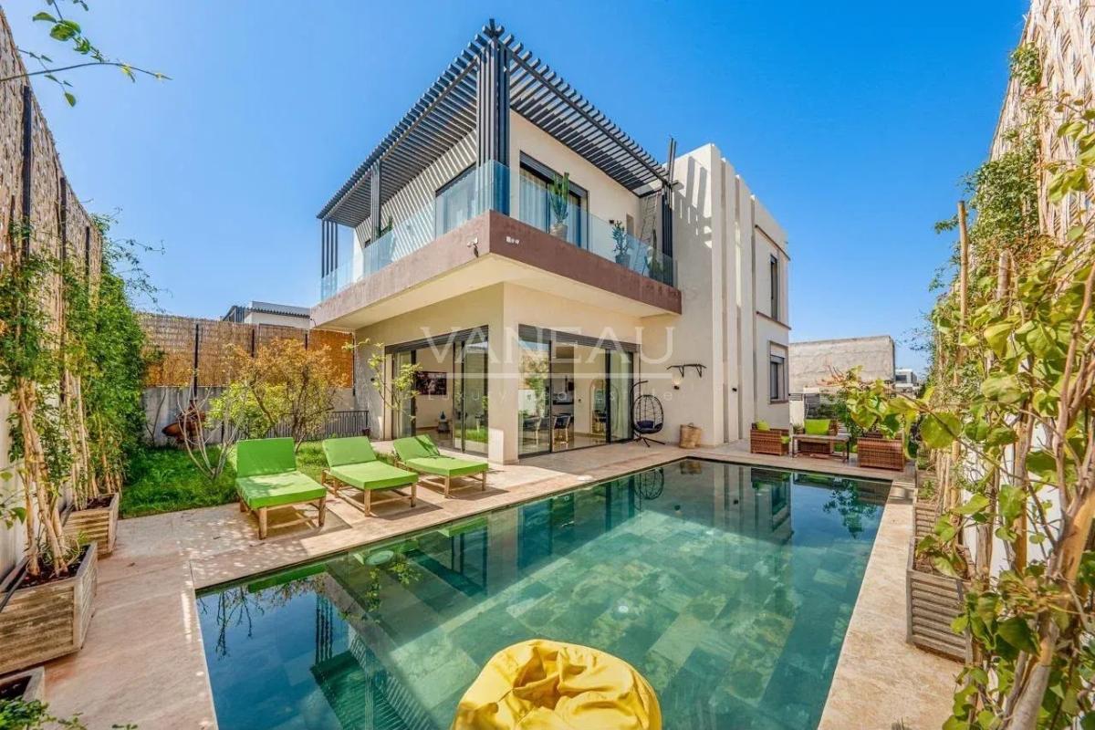Villa de luxe 5 chambres avec piscine, hammam et cinéma privé