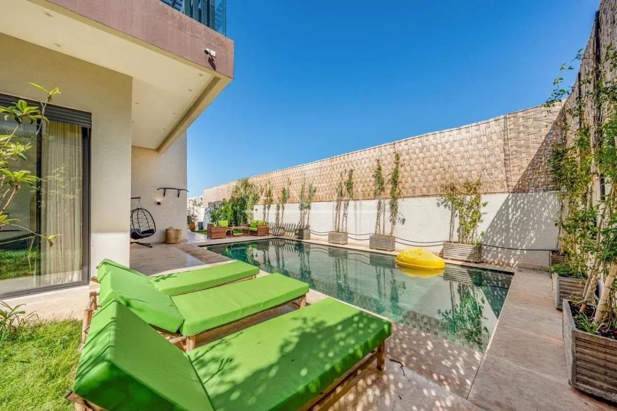 Villa de luxe 5 chambres avec piscine, hammam et cinéma privé