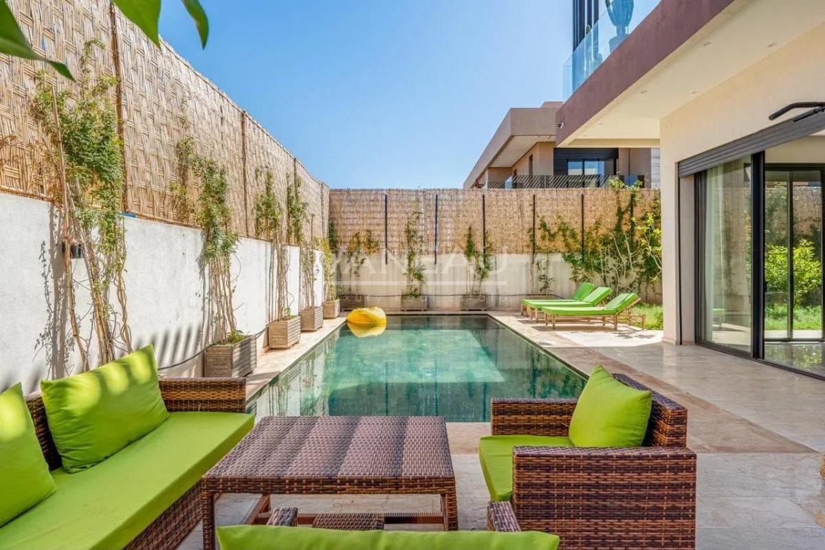 Villa de luxe 5 chambres avec piscine, hammam et cinéma privé