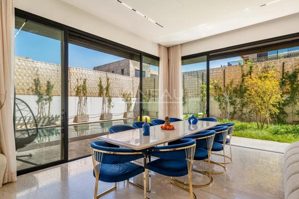 Villa de luxe 5 chambres avec piscine, hammam et cinéma privé