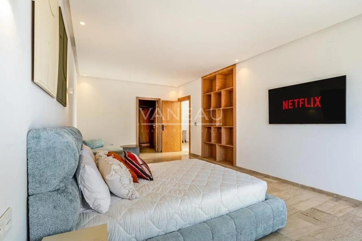 Villa de luxe 5 chambres avec piscine, hammam et cinéma privé