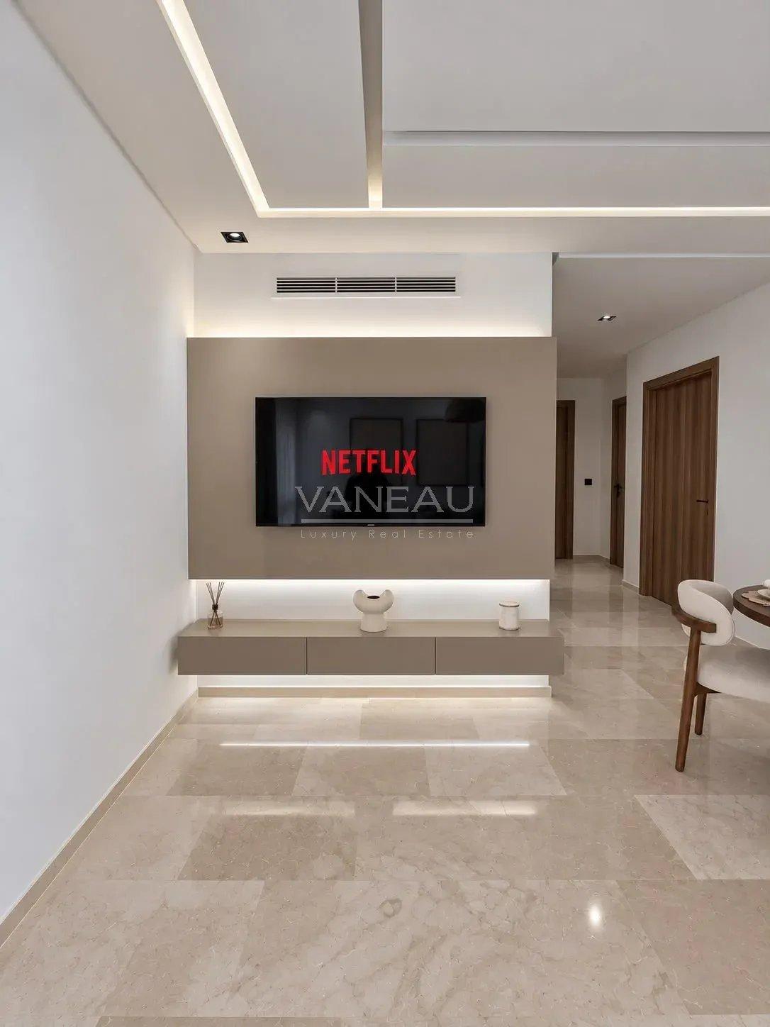 Appartement meublé de 3 chambres avec piscine à 2 minutes de M Avenue