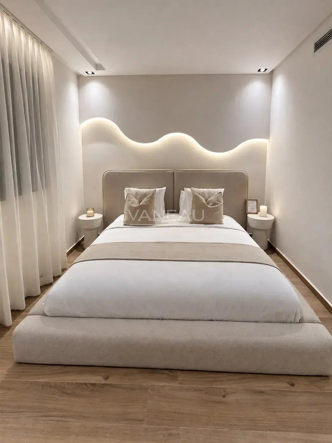 Appartement meublé de 3 chambres avec piscine à 2 minutes de M Avenue