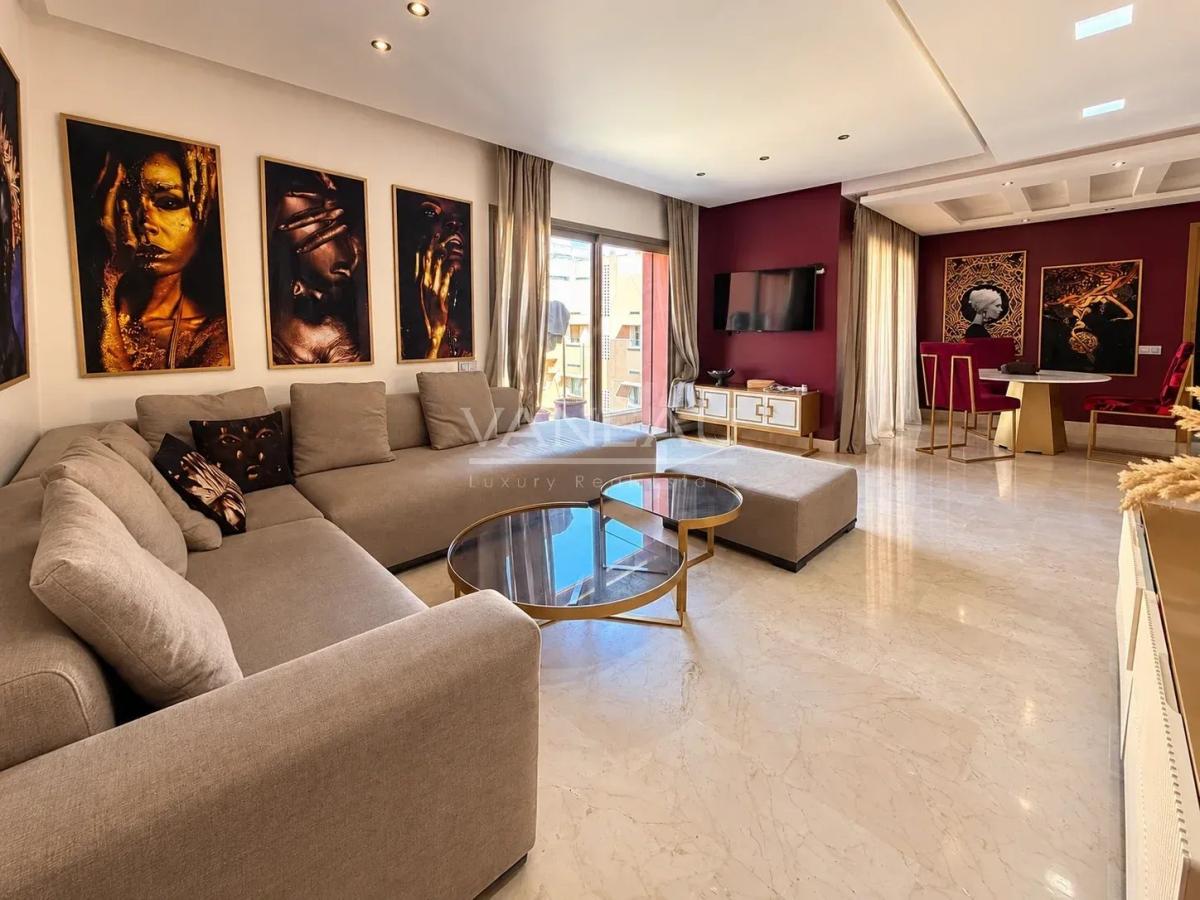 GUÉLIZ : APPARTEMENT 79m² AVEC TERRASSE ET PARKING