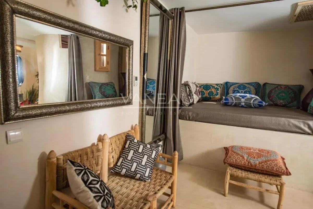 Beau riad 4 chambres  115 m2 à Sidi Mimoun