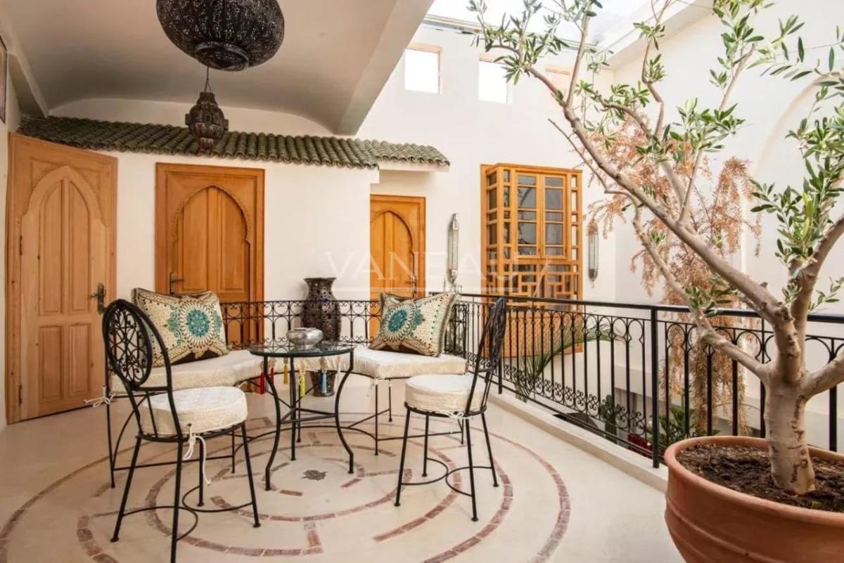 Beau riad 4 chambres  115 m2 à Sidi Mimoun