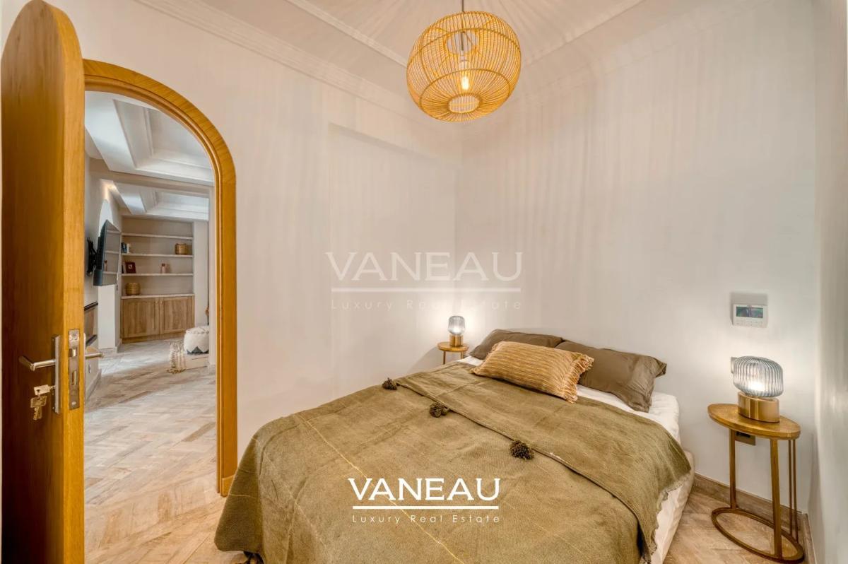 Appartement 2 chambres Gueliz avec terrasse privative de 70 m² et bassin