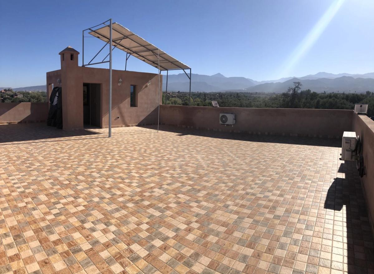 Villa 4 chambres location longue durée, Route d'ourika, Marrakec