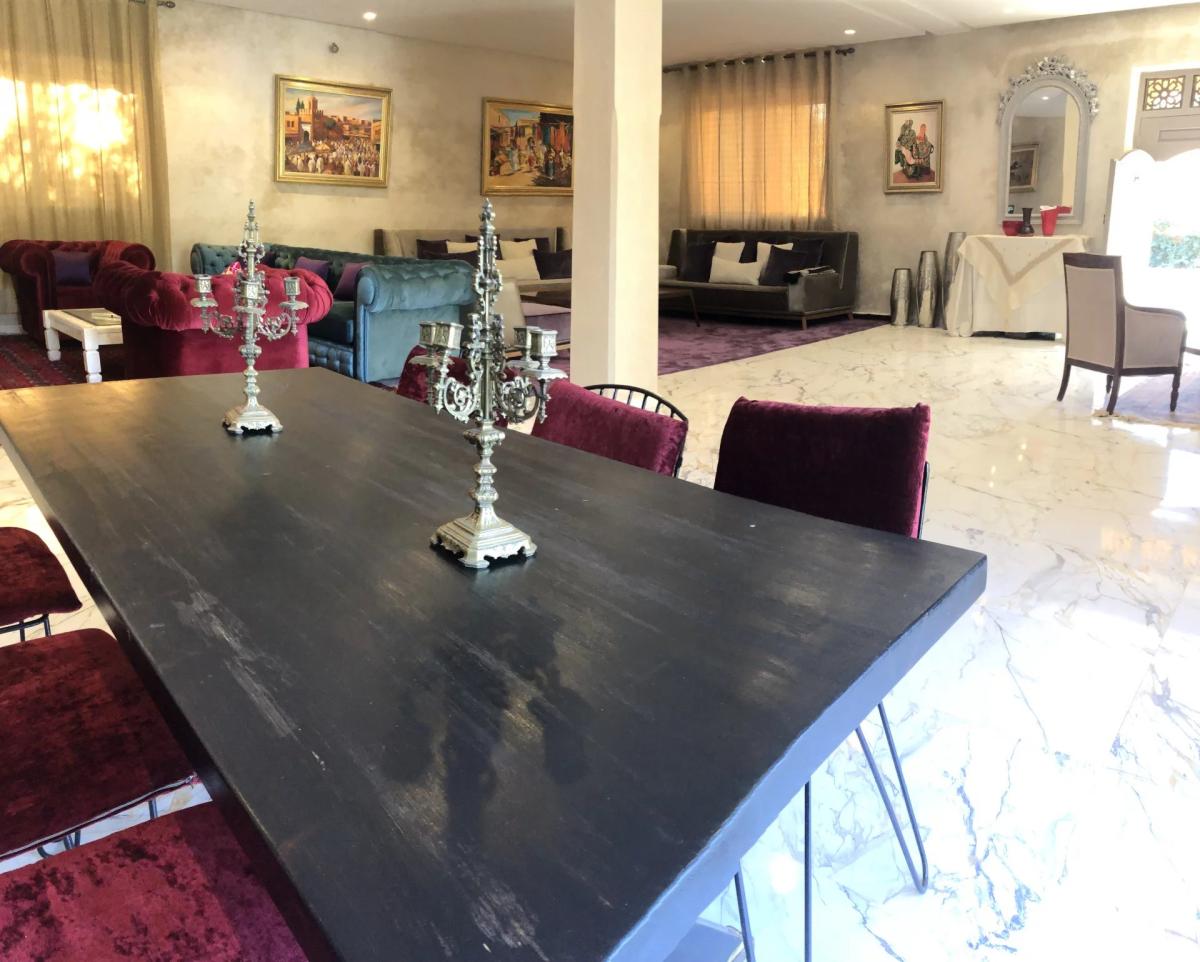 Villa 4 chambres location longue durée, Route d'ourika, Marrakec