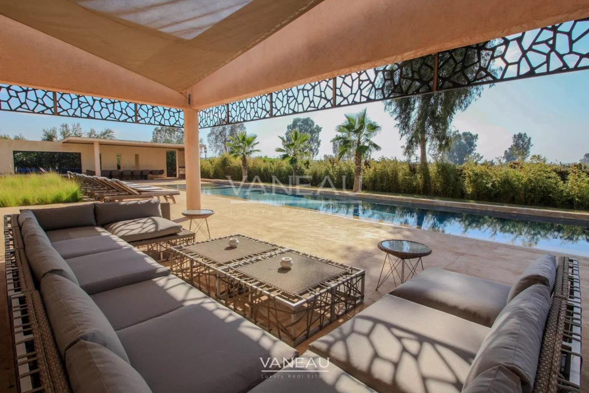 VENTE MAGNIFIQUE VILLA CONTEMPORAINE SUR GOLF
