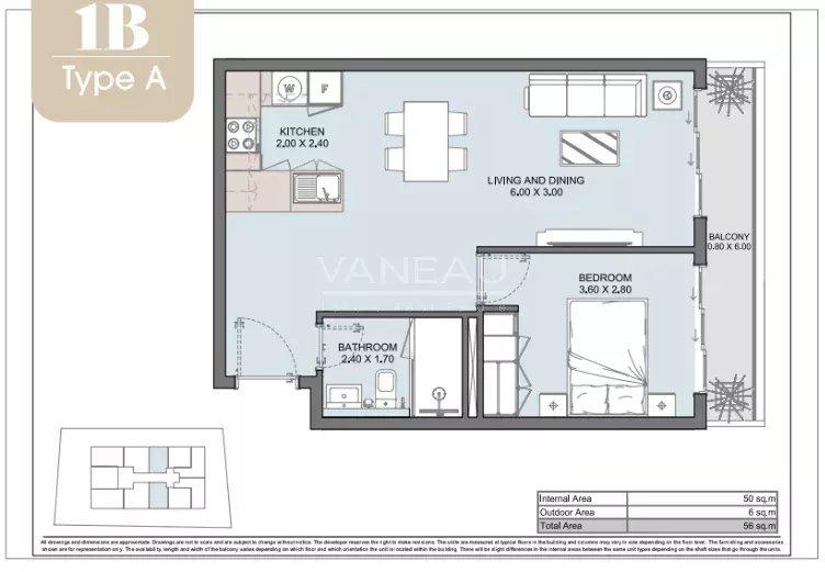 Appartement et duplex 1 chambre dans une résidence de prestige d