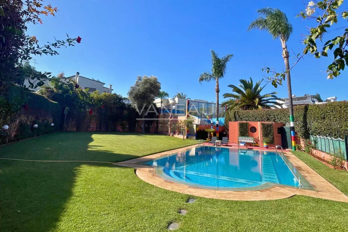 VENTE VILLA DE LUXE AU COEUR DE CASABLANCA