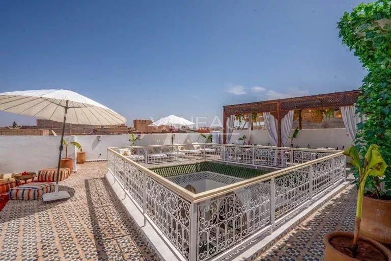 Magnifique riad maison d'hote de 10 chambres en médina