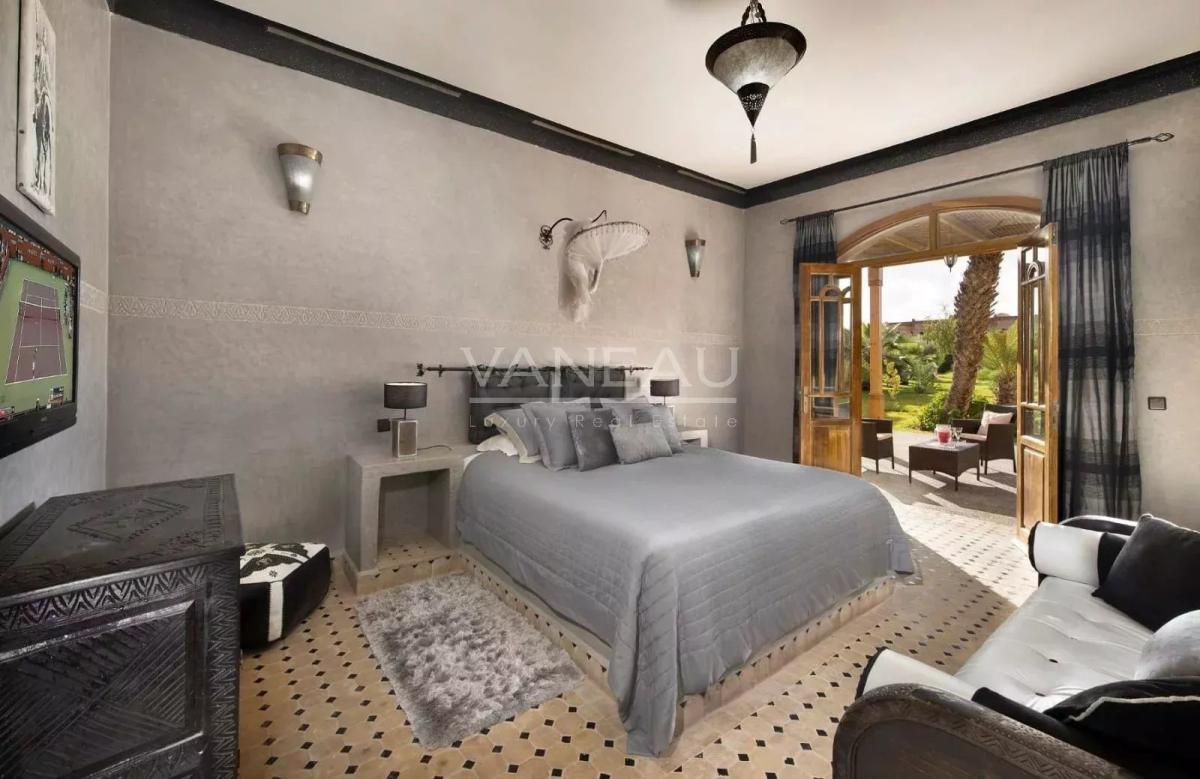 Maison d'hote  sur un hectare de terrain route de l'Ourika