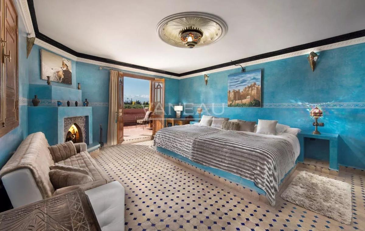 Maison d'hote  sur un hectare de terrain route de l'Ourika