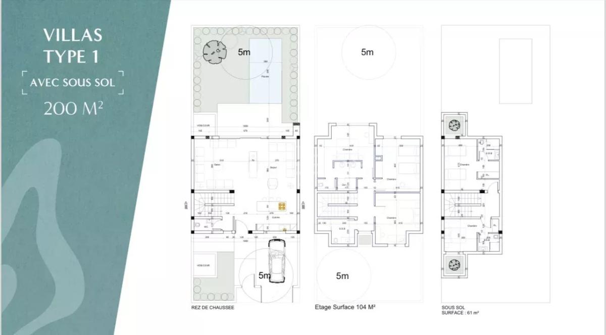 Villa neuve 3 suites