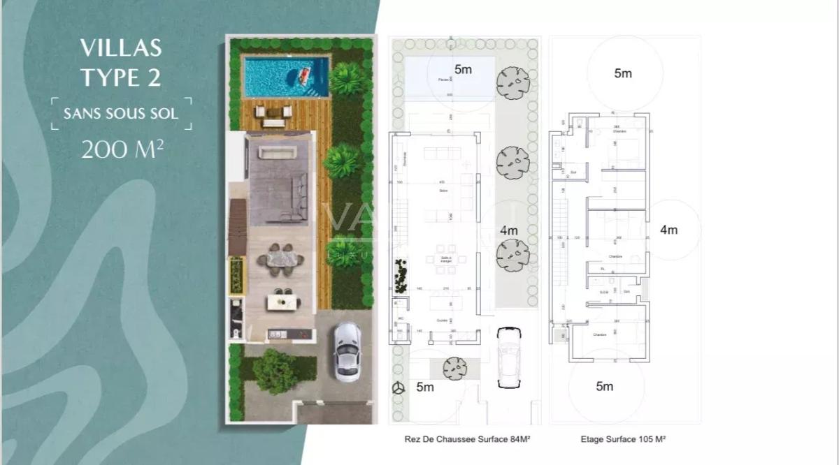 Villa neuve 3 suites
