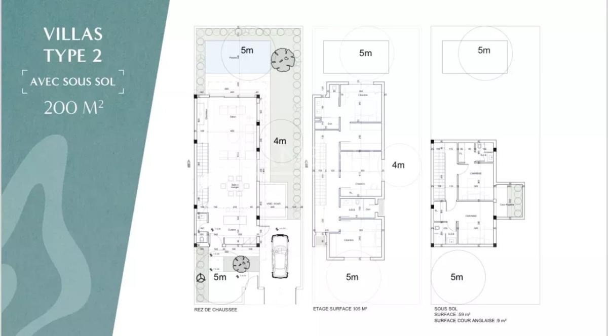 Villa neuve 3 suites